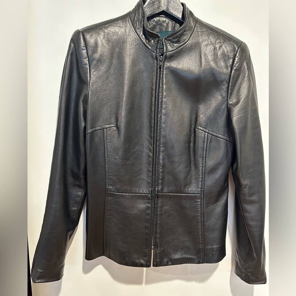 Danier Leather Jacket Black